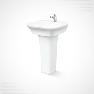 Dell Basin Pedestal – Ivory