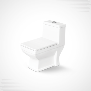 Dimond Commode – White
