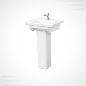 Grace Basin Pedestal – Ivory