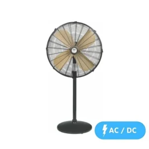 Pedestal Fan AC / DC - Black 21"