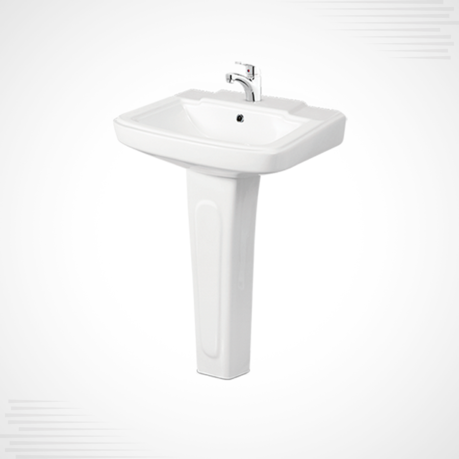 Super Basin Pedestal - Ivory
