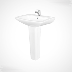 Unique Basin Pedestal – White