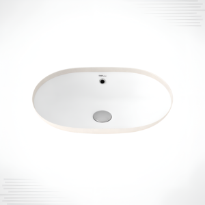 Under Oval – White