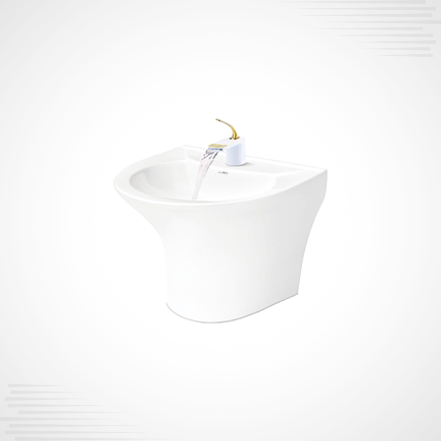 WHB 01 Wall Hang Basin - Ivory