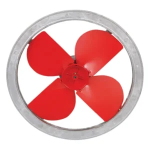 Metal Exhaust (Round) – Red Silver 20″