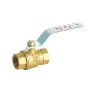 1-1/2 Forged Brass Ball Valve